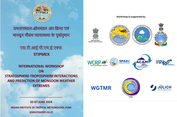 International Workshop on Stratosphere-Troposphere Interactions and Prediction of Monsoon weather EXtremes (STIPMEX)