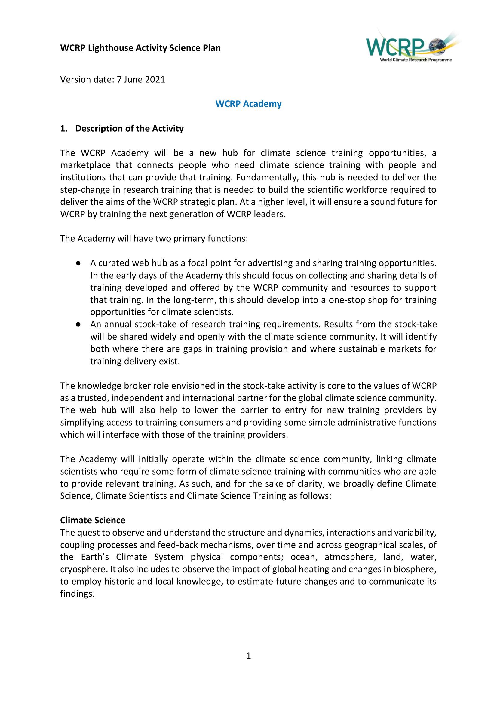 2107 Science Plan LHA Academy page 1 image