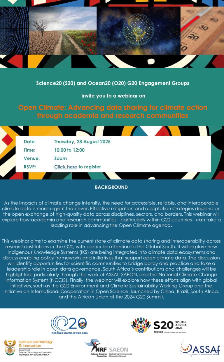 Open Climate: Advancing data sharing for climate action through ...